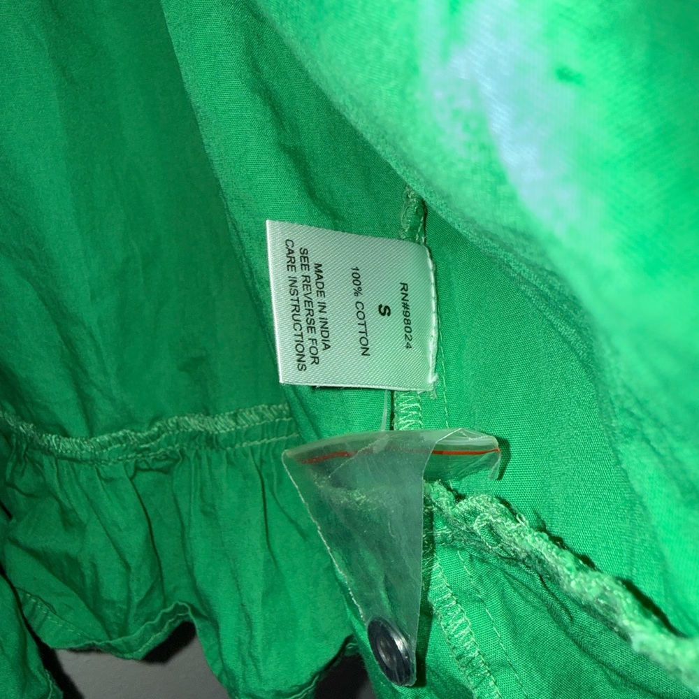 Love The Label Poppy Top in Kelly Green $175 Size Small - Picture 9 of 11
